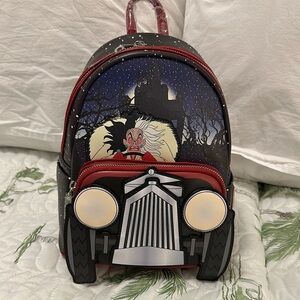 Cruella de Vil Themed Backpack